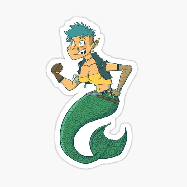 Merpunk Sticker