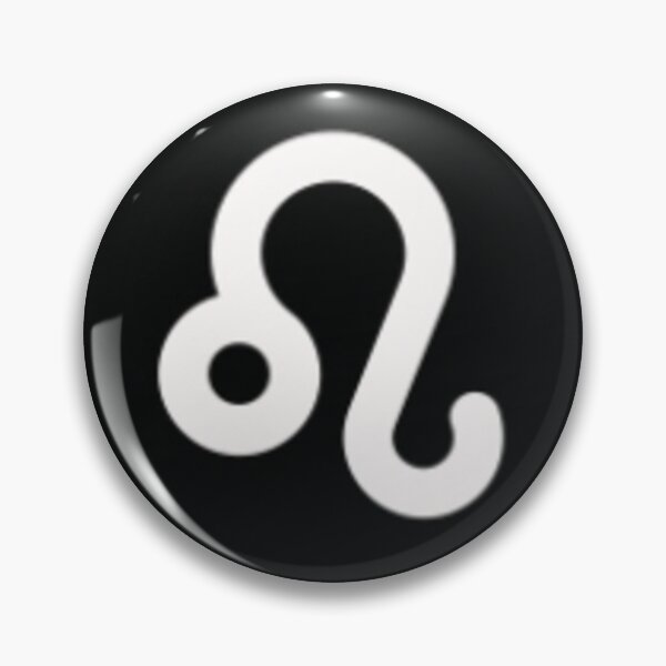 Item preview, The black leo symbol designed and sold by Wavytarot.