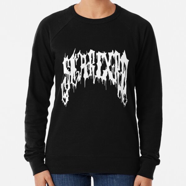 Scarlxrd Metal Logo Crewneck Lightweight Sweatshirt
