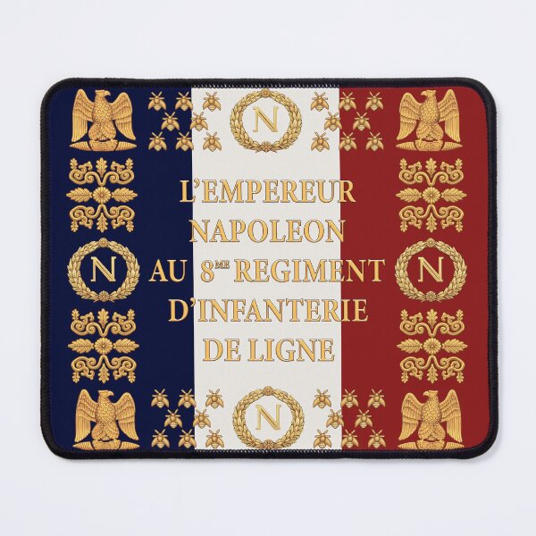 Item preview, Napoleonic French drapeaux de 8ème Regiment d'infanterie designed and sold by SimonBauwelinck.