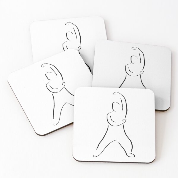 Artikelvorschau, Qi Gong Line Art - Minimalistisch entworfen und verkauft von Lineart-Arts.