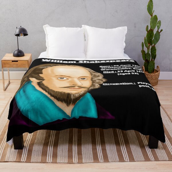 Item preview, William Shakespeare designed and sold by Red bubble Artist.