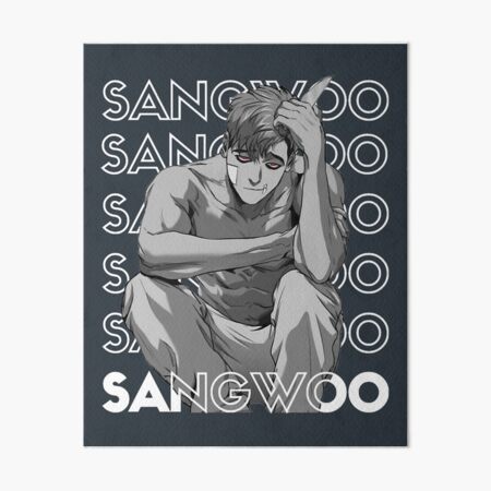 Killing Stalking - Sangwoo I'm Not Gay  Art Board Print for Sale by  jenartfart