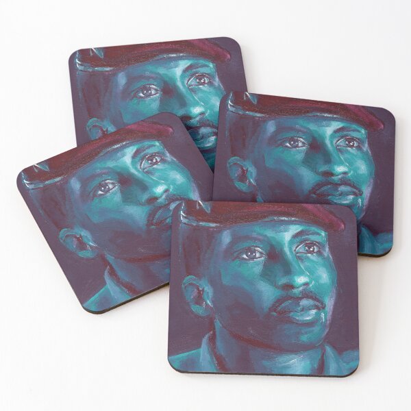 Item preview, MOONLIGHT - Portrait of thomas Sankara designed and sold by Pilo Nomé.