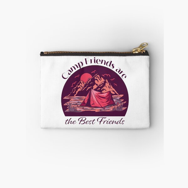 Item preview, Camp Friends are the Best Friends - Purple Mountains designed and sold by Unaiza Khalid.