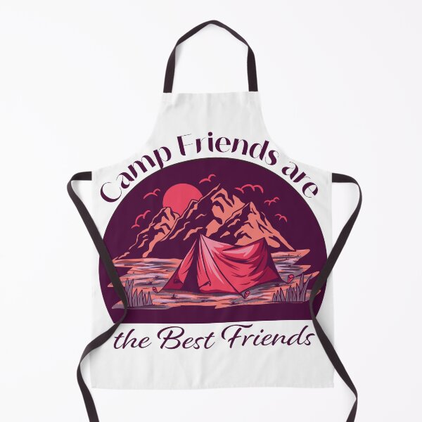 Item preview, Camp Friends are the Best Friends - Purple Mountains designed and sold by Unaiza Khalid.