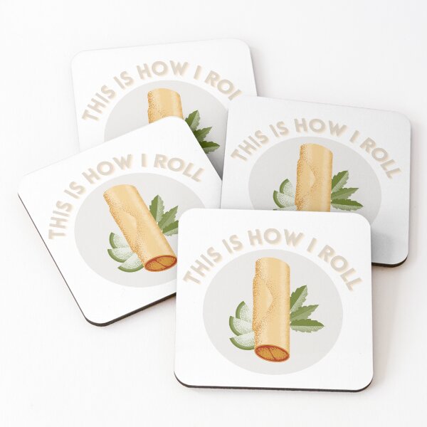Item preview, This Is How I Roll Active Chinese Spring Roll designed and sold by Levated.