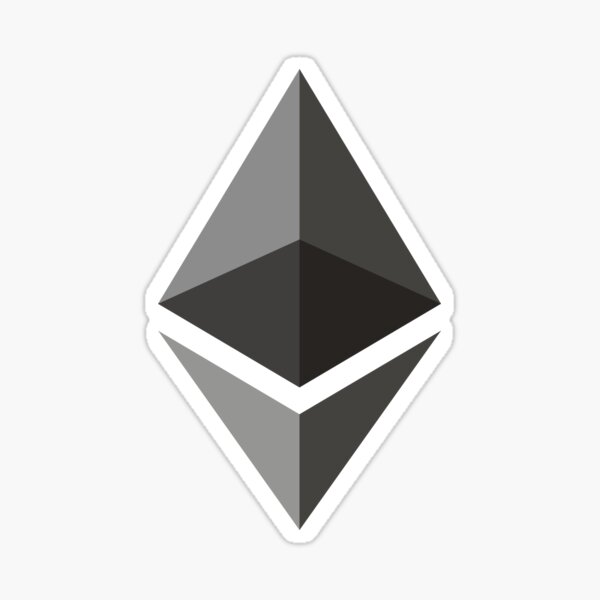 Ether logo Sticker
