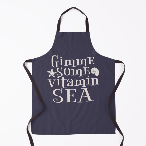 Item preview, Gimme Some Vitamin Sea Cool And Fun Summer Ocean Text Design designed and sold by TrulyEpoque.