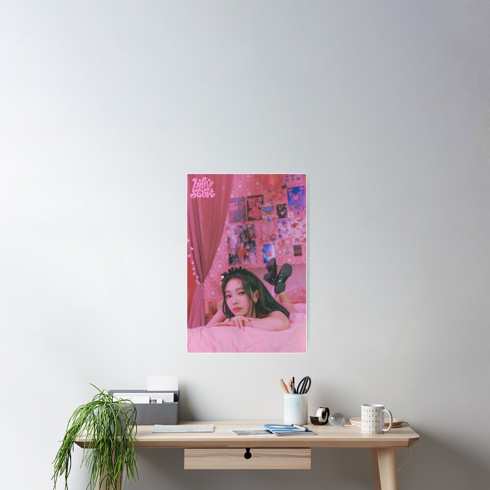 "AESPA Karina "Life's Too Short"" Poster for Sale by HaloHaloShine