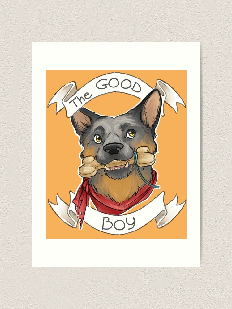 Mad Max Dog Art Print By Gufy Redbubble