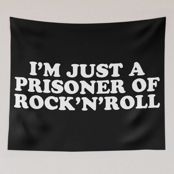 Item preview, I'm just a prisoner of Rock'n Roll (Springsteen tribute) designed and sold by MyBraveFace.