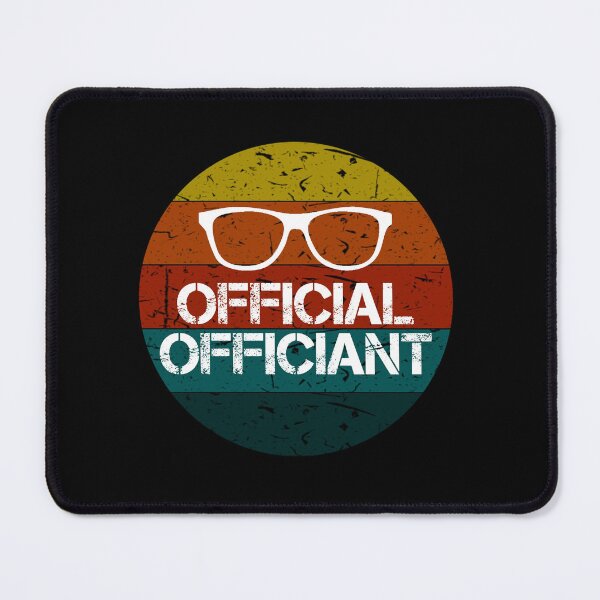 Item preview, Official Officiant Wedding Funny Vintage Retro Gifts designed and sold by rachidhaz.