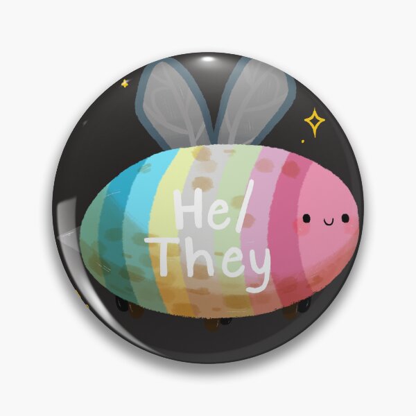 Item preview, Gender Questioning he/they Bee designed and sold by Smoltsuki.