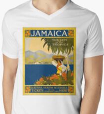 Jamaica Men's V-Neck T-Shirt