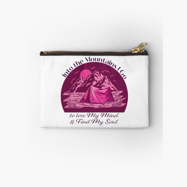 Item preview, Into The Mountains I go to lose my mind & find my soul - Pink designed and sold by Unaiza Khalid.