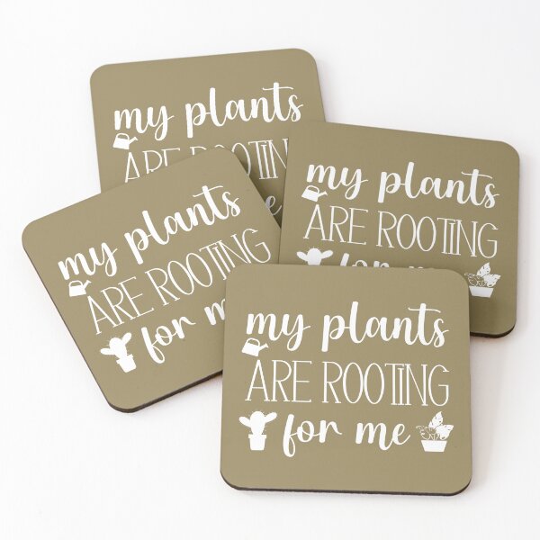 Item preview, My Plants Are Rooting For Me, Funny Gardening Gift designed and sold by ZANKELLO.