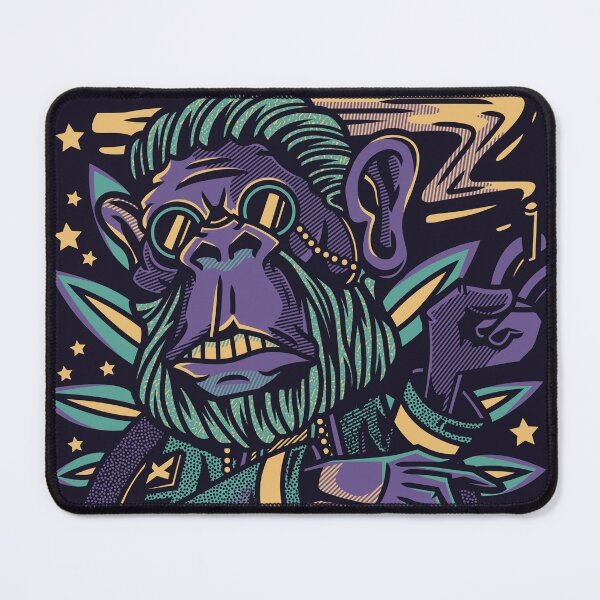 Item preview, Chillin - Calm Monkey Smoking Marijuanas designed and sold by The Patootoos.