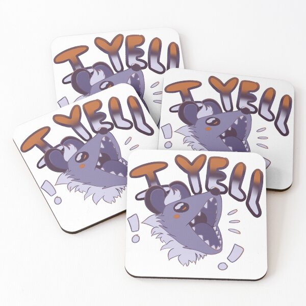 Item preview, I YELL  designed and sold by bonessoup.
