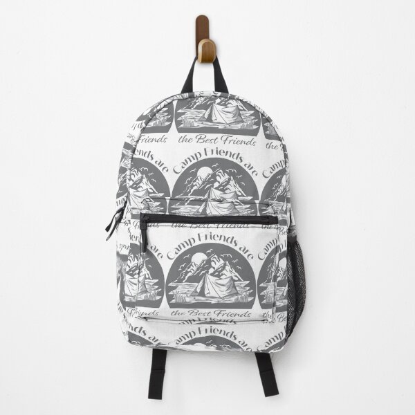 Item preview, Camp Friends are the Best Friends - Gray Mountains designed and sold by Unaiza Khalid.