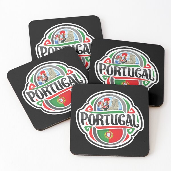 Item preview, Portugal Flag Travel Souvenir Sticker Logo Badge designed and sold by TeeHome.