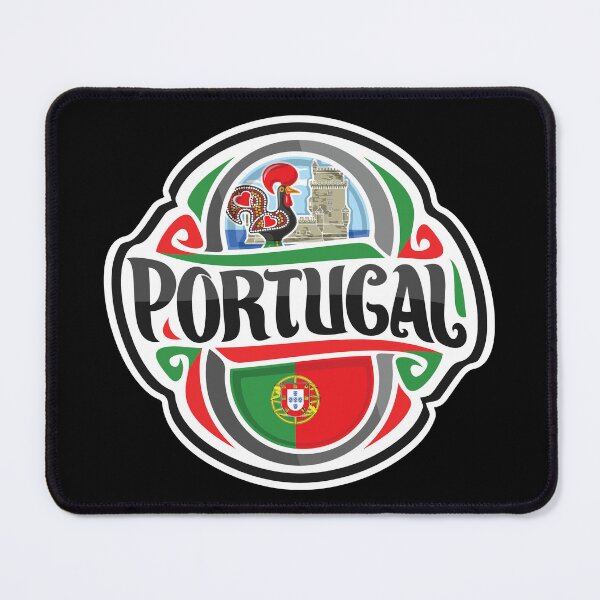 Item preview, Portugal Flag Travel Souvenir Sticker Logo Badge designed and sold by TeeHome.