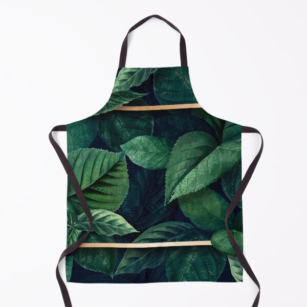 Item preview, Elegant Tropical Emerald Green Leaves Gold Frame designed and sold by Jaydee001.