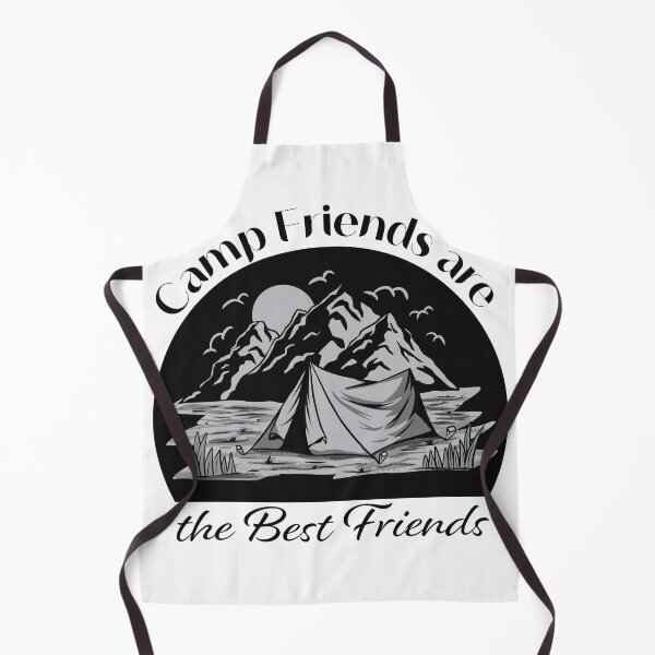 Item preview, Camp Friends are the Best Friends - Black designed and sold by Unaiza Khalid.