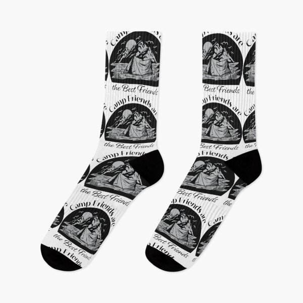 Item preview, Camp Friends are the Best Friends - Black designed and sold by Unaiza Khalid.