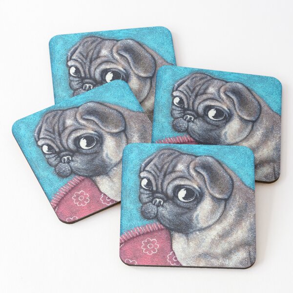 Item preview, Pug designed and sold by 8Shrommies.