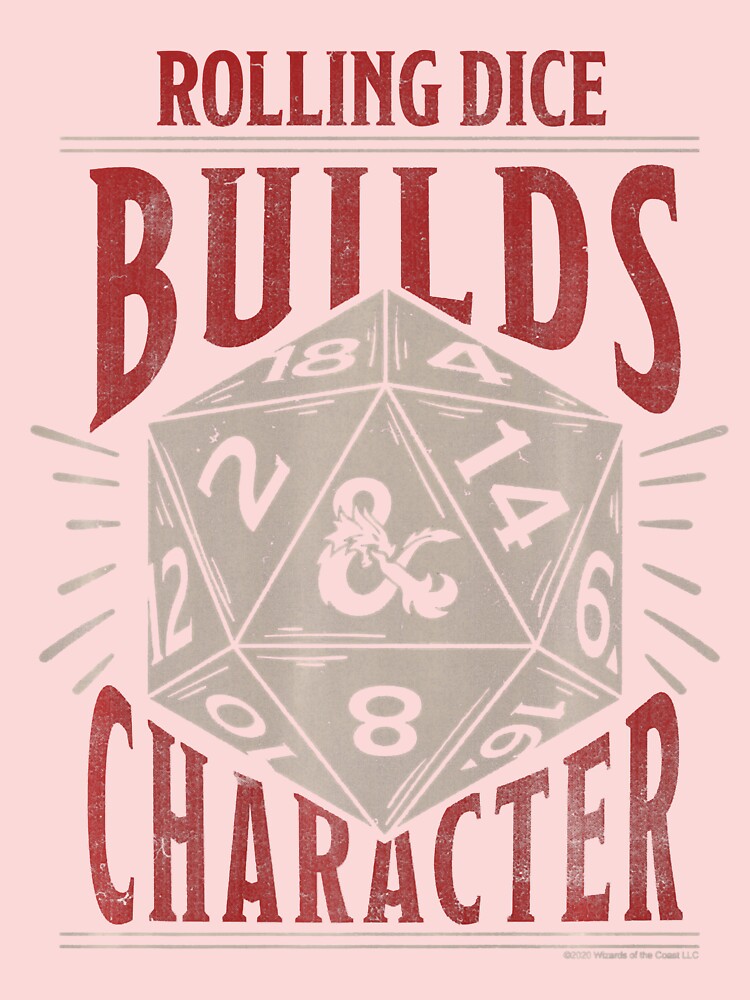 Dungeons & Dragons Rolling Dice Builds Character Premium