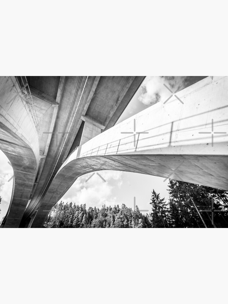 Motorway bridge - mass concrete by nobelbunt