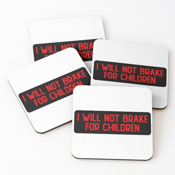 Item preview, I Will Not Brake For Children Cool Helmet designed and sold by Sour Soul.