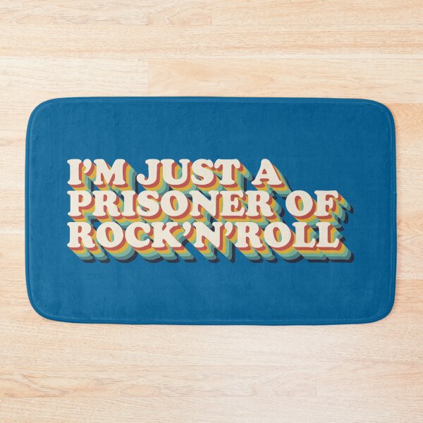 Item preview, I'm just a prisoner of Rock'n Roll - rainbow ed. (Springsteen tribute) designed and sold by MyBraveFace.