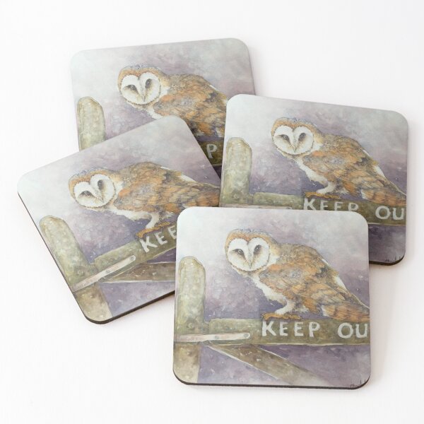 Item preview, Barn Owl. Keep Out designed and sold by Christopher Hughes.