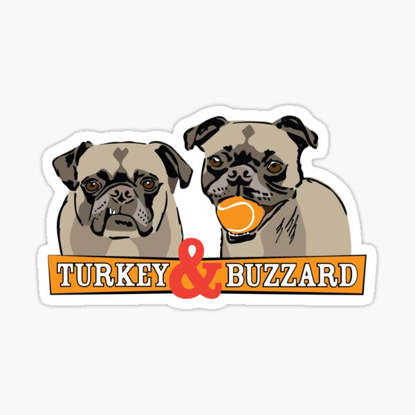 It's Turkey&Buzzard! Sticker