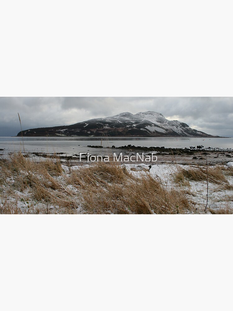 Holy Isle in winter by orcadia
