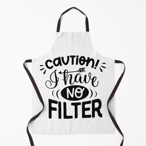 Item preview, Caution I Have No Filter Graphic - Sticker - Photograph - Art work - Display on Wall, Office, Garage designed and sold by Four88 Graphics.