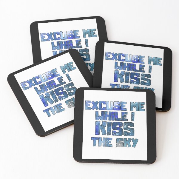 Item preview, Excuse me while i kiss the sky Poster designed and sold by ishaklav3.