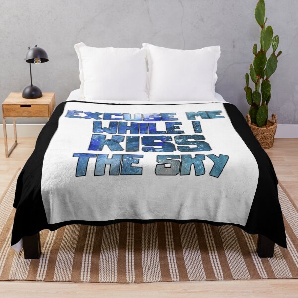 Item preview, Excuse me while i kiss the sky Poster designed and sold by ishaklav3.