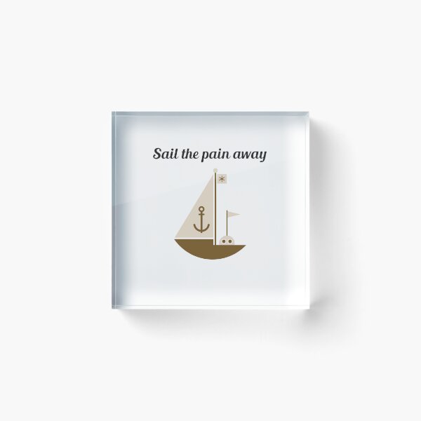 Item preview, Sailing quote designed and sold by NoelNimmad.