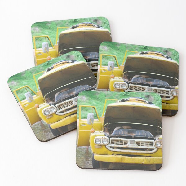 Item preview, old yellow car designed and sold by March Rider.