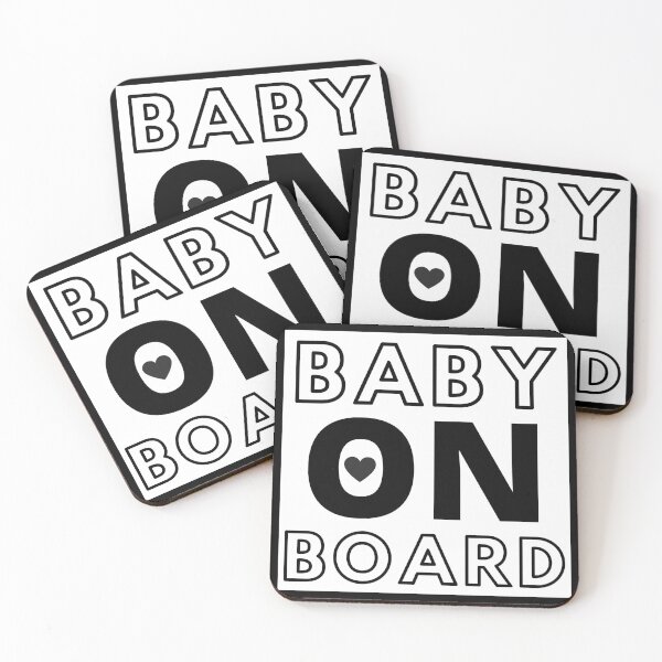 Item preview, Baby on Board  designed and sold by noyomiart.