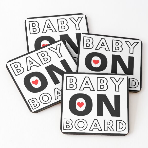 Item preview, Baby on Board  designed and sold by noyomiart.