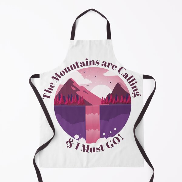 Item preview, The Mountains are Calling & I must go - Magenta designed and sold by Unaiza Khalid.