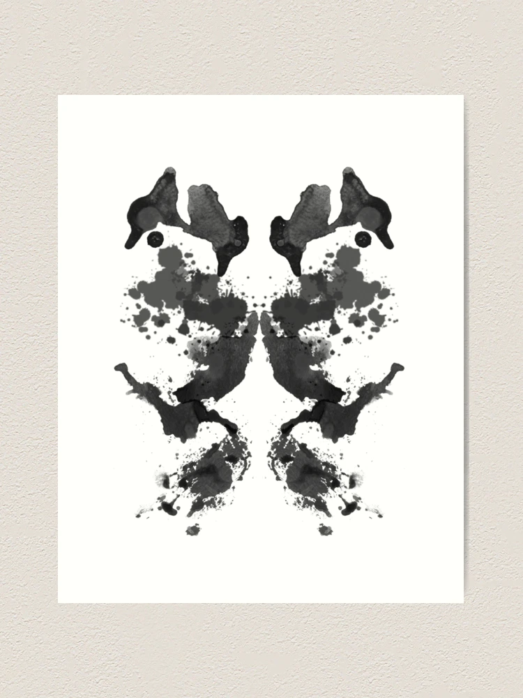 Rorschach Test, Abstract Designs - Magic Land Art Board Print for Sale by  klyngiant