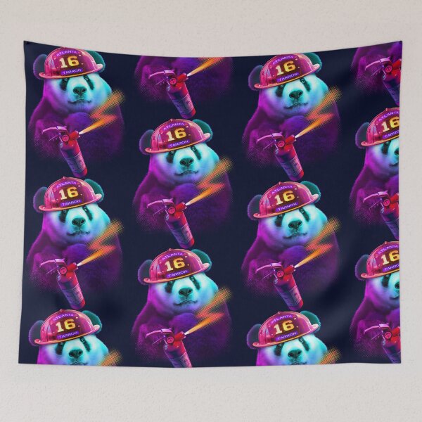 Item preview, PANDA FIREFIGHTER designed and sold by Jumali Katani.