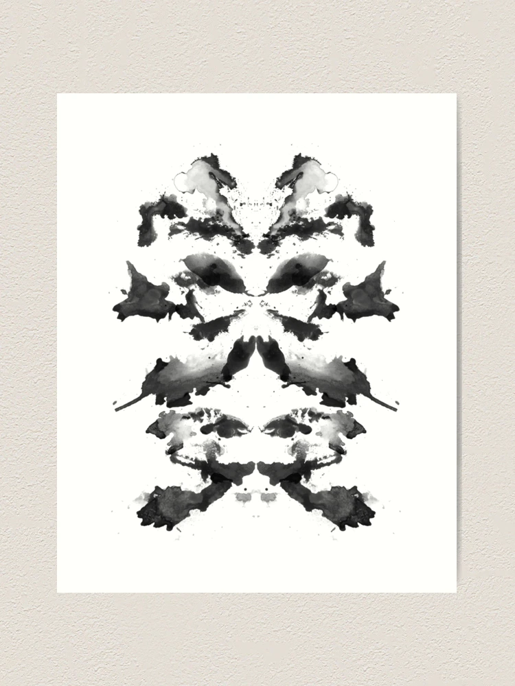 Rorschach Test, Abstract Designs - Magic Land Art Board Print for Sale by  klyngiant