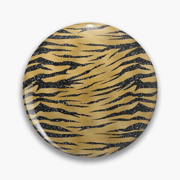 Item preview, Tiger strips Pattern Black Gold Animal Skin Pattern Gift Premium Art Apparel Essential Motivation Inspiration Joy Mood  Funny Cat Halloween designed and sold by DesignByHeartUK.