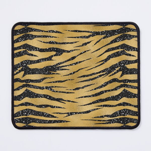 Item preview, Tiger strips Pattern Black Gold Animal Skin Pattern Gift Premium Art Apparel Essential Motivation Inspiration Joy Mood Funny Cat Halloween designed and sold by DesignByHeartUK.